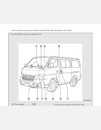 nissan caravan 2010 2011 2012 & 2013 owners manual